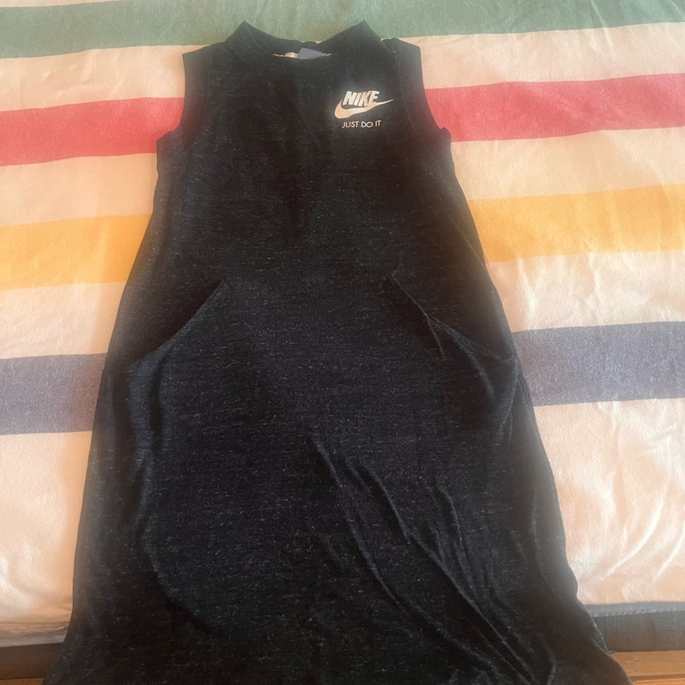 Nike Charcoal Gray Dress with Pocket